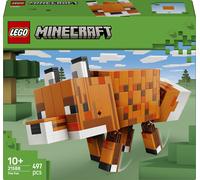 lego minecraft - la volpe - lego 21588 volpe minecraft snodabile 497pz anni 10+