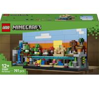 LEGO Minecraft Mini-Biomi Giocattolo - Decorazione Fai da Te in Miniatura per la Stanza da Gaming - Puzzle 3D con 5 Microfigure - Regalo per Gamer, Bambini, Bambine e Adolescenti da 12 Anni - 21589