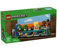LEGO Minecraft Mini-Biomi Giocattolo - Decorazione Fai da Te in Miniatura per la Stanza da Gaming - Puzzle 3D con 5 Microfigure - Regalo per Gamer, Bambini, Bambine e Adolescenti da 12 Anni - 21589