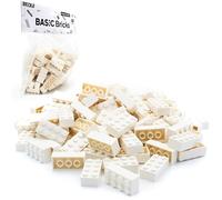 LEGO 2x4 Mattoncini Classic, Bianchi, 100 pezzi - Parti singoli nella confezione grande, mattoni basici | Basic Bricks (3001)