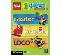 Lego 3 Games : Creator - Legoland - Loco (PC)