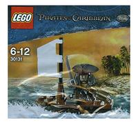 LEGO 30131 Pirati dei Caraibi / Pirati dei Caraibi: Capitano Jack Sparrow (Tre punte) con Barca (nel Polybeutel)