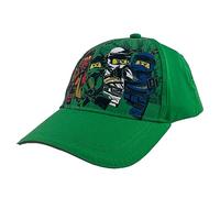 LEGO 31011639 Cappellino da Baseball, Verde, 52-54 Unisex-Bambini e Ragazzi