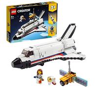 LEGO 31117 Creator Avventura dello Space Shuttle, Modellino da Costruire 3 in 1, Razzo Spaziale Giocattolo, Giochi per Bambini 8 Anni, Idee Regalo