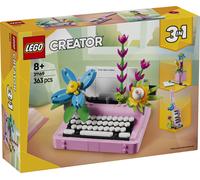 LEGO 31169 Macchina da scrivere con fiori