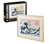 LEGO Art Hokusai - La Grande Onda, Set Fai Da Te, Hobby Creativi per Adulti, Idea Regalo di Compleanno per Uomo, Donna, Lui, Lei, Marito o Moglie, Quadri Giapponesi per Decorazioni Casa 31208