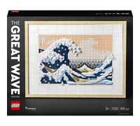 LEGO 31208 Art Hokusai - La Grande Onda, Set Fai Da Te, Hobby Creativi per Adulti, Quadri Soggiorno Giapponesi