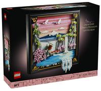 Lego art 31218 paesaggio giapponese con ciliegi fioriti