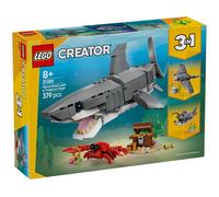 LEGO 31381 Creator - Squalo con scrigno del tesoro LEGO