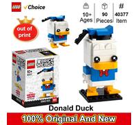 LEGO ® 40377 Ventole di LEGO BrickHeadz ™ e i personaggi classici adorerà questo modello di Paperino 90 PCS