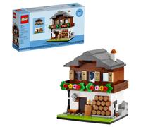 LEGO 40594 Case del mondo 3 - Svizzera Limited Edition Omaggio all'architettura svizzera 12 + 278 pezzi combinati con 40583 (Sud America) e 40590 (Nord Africa)