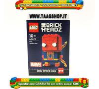 LEGO 40670 IRON SPIDER-MAN BIRCKHEADZ MISB NUOVO SIGILLATO FAST SHIP 24H