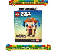 LEGO 40800 BUGGY IL CLOWN BRICKHEADZ ONE PIECE MISB NUOVO SIGILLATO FAST SHIP