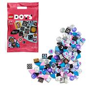 LEGO 41803 DOTS Extra DOTS Serie 8 - Brilla e Scintilla, Set per Creare Braccialetti, Gioielli e Etichette Borse Fai da Te con Tessere Colorate
