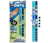 LEGO 41942 DOTS Gemme di mare - Braccialetti con Ciondoli, Giocattoli Creativi, Kit di Creazione Gioielli per Bambini e Bambine, Idee Regalo, 6+ anni