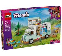 Lego friends 42663 avventura sul camper dell’amicizia, giochi di ruolo bambine 7+, personaggi, veicolo giocattolo e accessori