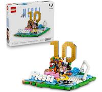 LEGO Editions Lionel Messi - Highlights Calcistici Giocattolo - Modello 3D da Esposizione con Minifigure da Collezione - Decorazione Camera da Letto - Regalo per Bambini e Bambine da 10 Anni - 43011