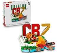 LEGO Editions Cristiano Ronaldo - Highlights Calcistici Giocattolo - Modello 3D da Esposizione con Minifigure da Collezione - Decorazione Camera da Letto - Regalo Bambini e Bambine da 10 Anni - 43012