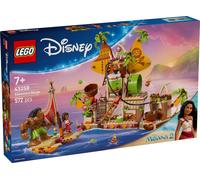 LEGO | Disney Oceania 2 Il Barcone dei Kakamora - Giochi da Costruire per Bambine da 7 Anni - Include Modello di Barca, Mini Bambola di Vaiana e Figura Maui - Regalo di Compleanno per Fan - 43258
