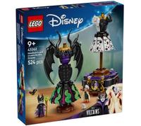 LEGO Disney 43262 Abiti di Malefica e Crudelia De Mon con Espositore Personalizz