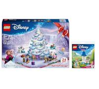 LEGO 43273 Frozen Calendario dell'Avvento 2025 e 30695 Cenerentola Mini lucchetto da giardino