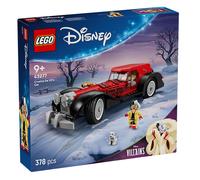 LEGO Auto di Crudelia De Mon ( 378 pz ) DISNEY CLASSIC 9a+ 43277