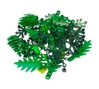 Lego® 50 piante e foglie, verde saturo per il tuo mondo Lego®, perfetto per giardini, foreste e giungle