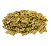 LEGO 50 Piastra 2 x 4 Ocra