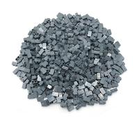 Lego 50 x Brick 1 x 2 Dark Bluish Gray