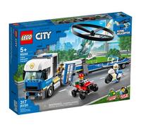 LEGO - 60244 - City Trasportatore di Elicotteri della Polizia