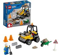 LEGO 60284 City Ruspa da Cantiere, Set di Costruzioni Mini Camion Giocattolo con Pala Frontale e Minifigure, Giochi per Bambini e Bambine, Idee Regalo