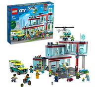 LEGO 60330 City Ospedale, Set con Autoambulanza Giocattolo ed Elicottero di Soccorso, Giochi per Bambina e Bambino dai 7 Anni in su, Idea Regalo