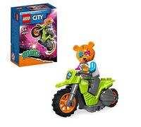 LEGO 60356 City Stuntz Stunt Bike Orso, Set Espansione con Moto Giocattolo a Motore Carica e Vai per Salti e Acrobazie, Giochi per Bambini dai 5 Anni, Piccole Idee Regalo