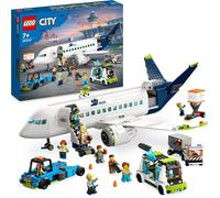 Lego 60367 City Aereo Passeggeri Aeroplano con 9 Minifigure