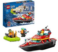 LEGO 60373 BARCA DI SOCCORSO ANTINCENDIO CITY