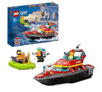 COSTRUZIONI LEGO 60373 CITY FI 60373 RE BARCA DI SOCCORSO ANT