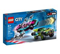 LEGO 60396 City Modified Race Cars 6+ 359 Pezzi Costruisci 2 fantastiche Auto da Corsa Presenti nel Popolare Gioco 2k Drive, Medio