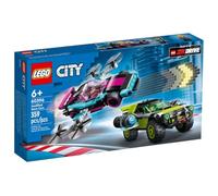 LEGO 60396 City Modified Race Cars 6+ 359 Pezzi Costruisci 2 fantastiche Auto da Corsa Presenti nel Popolare Gioco 2k Drive, Medio