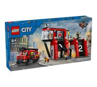 LEGO 60414 Caserma dei pompieri e autopompa