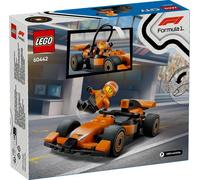LEGO CITY 60442 - PILOTA E MONOPOSTO MCLAREN F1