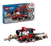 LEGO City Formula 1 Pitstop E Meccanici Con Monoposto Ferrari F1 60443 60443-Leg