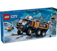 Lego City 60471 Grande camion artico con laboratorio con 5 minifigure Lupi artic