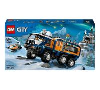 Lego City 60471 Grande camion artico con laboratorio con 5 minifigure Lupi artic