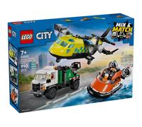 LEGO 60505 City - Remix aereo, camion di servizio e hovercraft LEGO