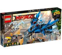 LEGO 70614 ninjago Film Jay Fulmine Jet Anime 876 Pezzi Plastica Blocco Toy