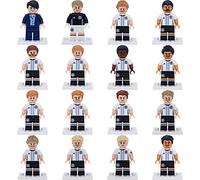 Lego® 71014 - Minifigure da calcio, DFB La squadra 2016, set completo di personaggi Lego® con 16 diversi personaggi della nazionale tedesca di calcio, ideale per collezionisti