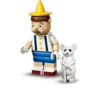 LEGO 71053 - Serie di mini figure Shrek, personaggio Pinocchio e topo cieco