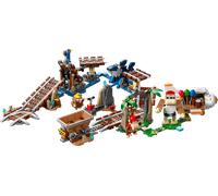 LEGO Super Mario Pack di Espansione Corsa nella Miniera di Diddy Kong con Aereo Giocattolo e 4 Personaggi, Giochi per Bambini e Bambine per Costruire un Livello del Videogioco, Idea Regalo 71425