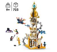 LEGO 71477 DREAMZzz La torre di Sandman, castello giocattolo con ragno e uccello, con figure di streghe