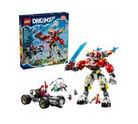LEGO 71497 DREAMZzz Coopers Tiger-Mech e Zero's Hot Rod Auto